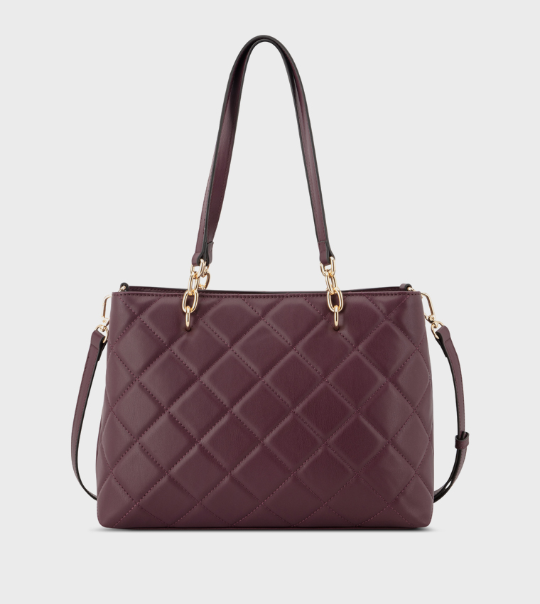 HALEEMA Quilted Tote Bag