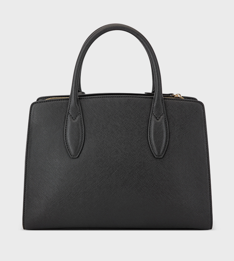 GRADY Logo Detail Satchel Bag