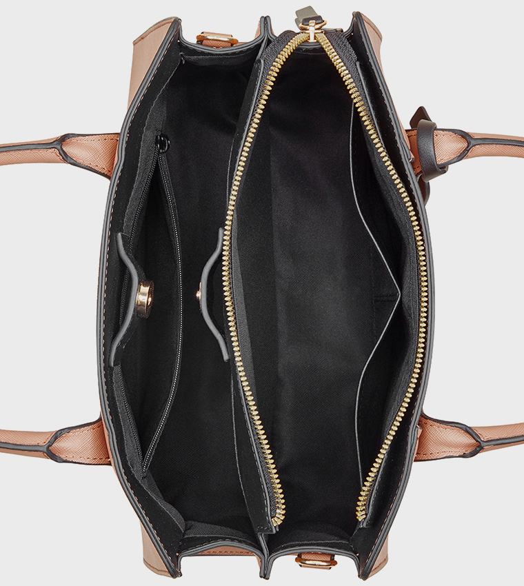 GRADY Logo Detail Satchel Bag