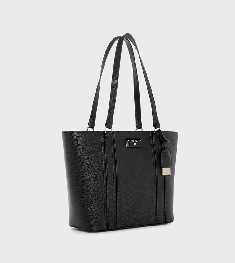 Buy Nine West BRODIE Logo Detail Tote Bag In Black | 6thStreet UAE