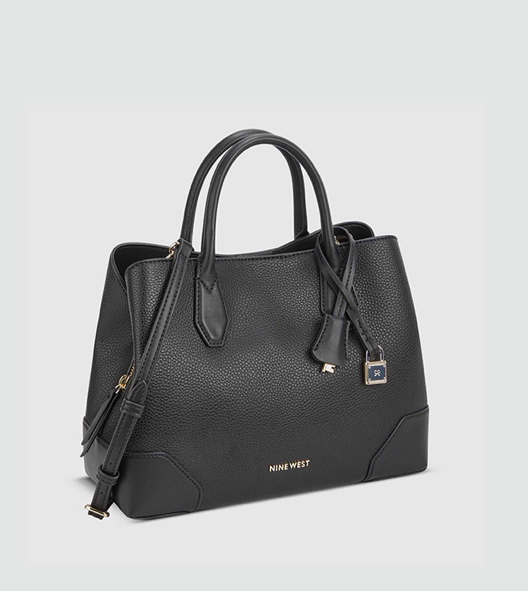 BROOKLYN JET SET Printed Satchel Bag