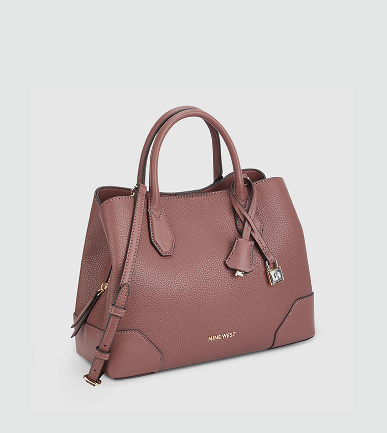 BROOKLYN JET SET Printed Satchel Bag