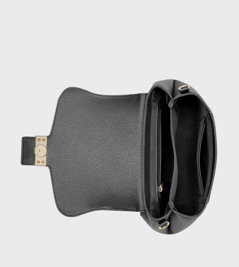 MORDEN Textured Top Handle Bag