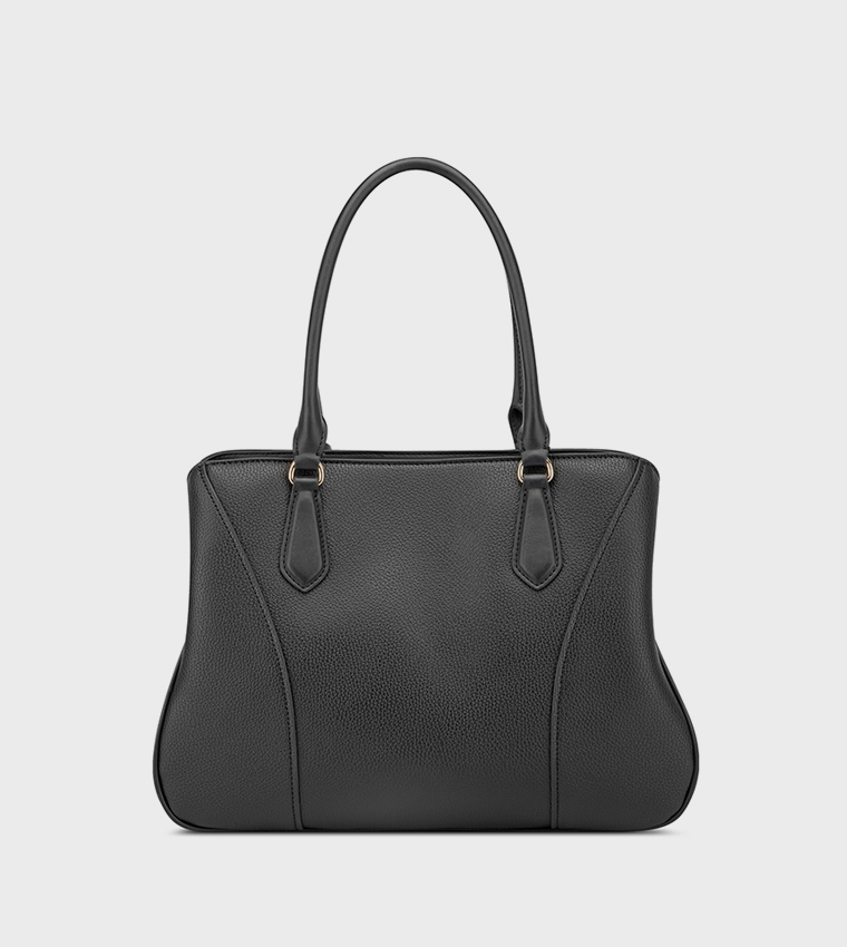 BLOOMFIELD Textured Satchel Bag