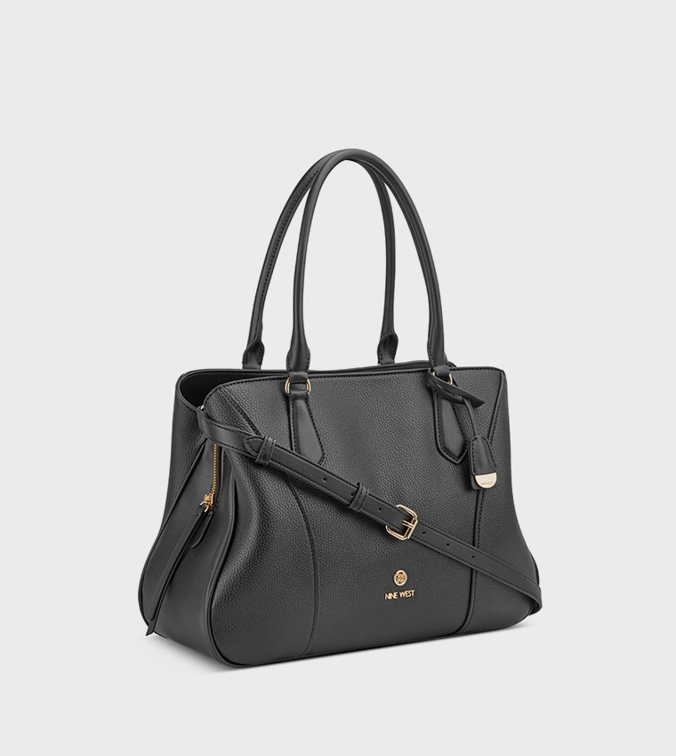 BLOOMFIELD Textured Satchel Bag