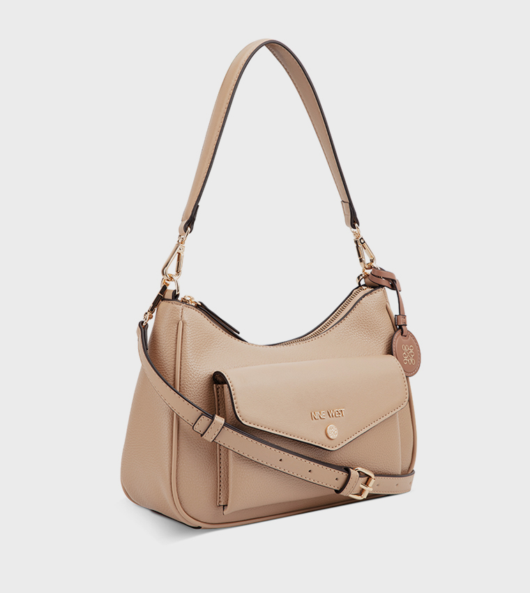 CAIREANN Textured Shoulder Bag