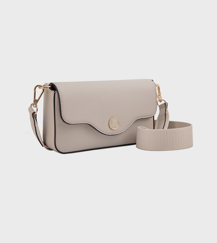 NALINI Flap Crossbody Bag