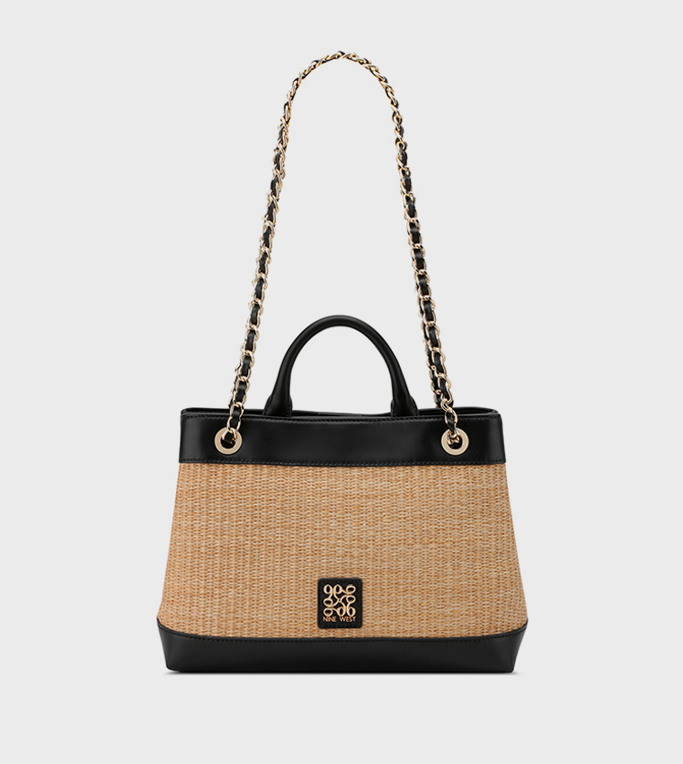 OMYRA Straw Shoulder Bag