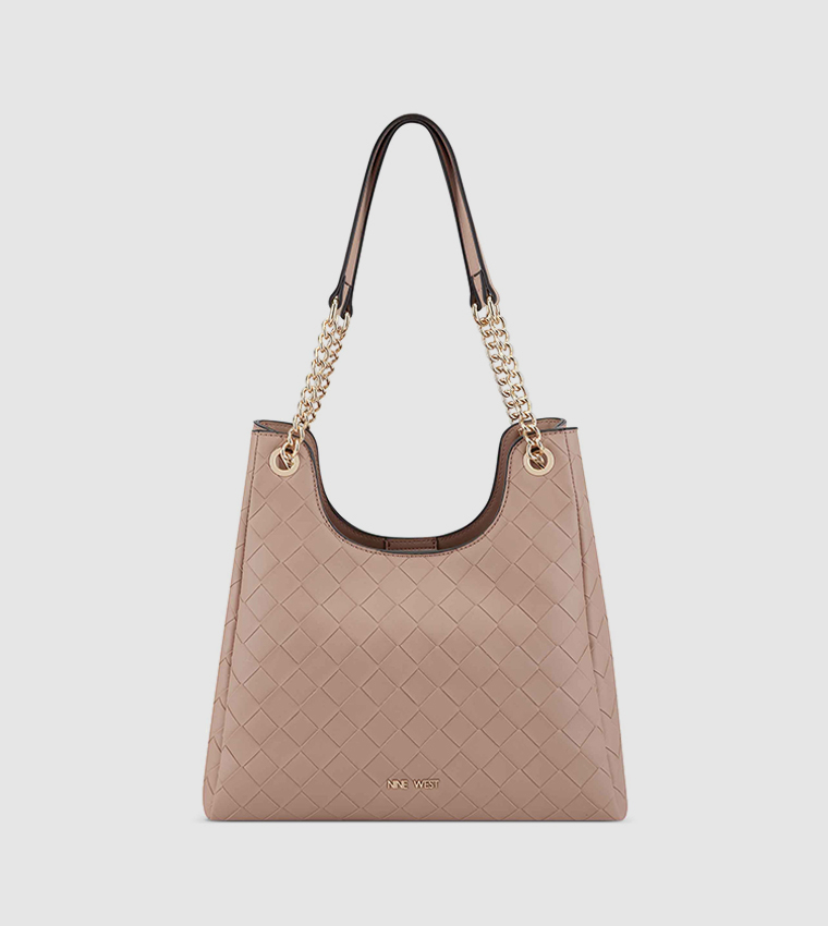 Chain best sale handle tote