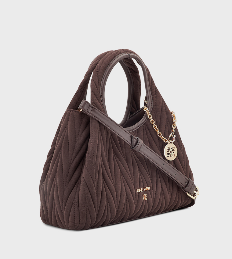JASLEE Quilted Handheld Bag