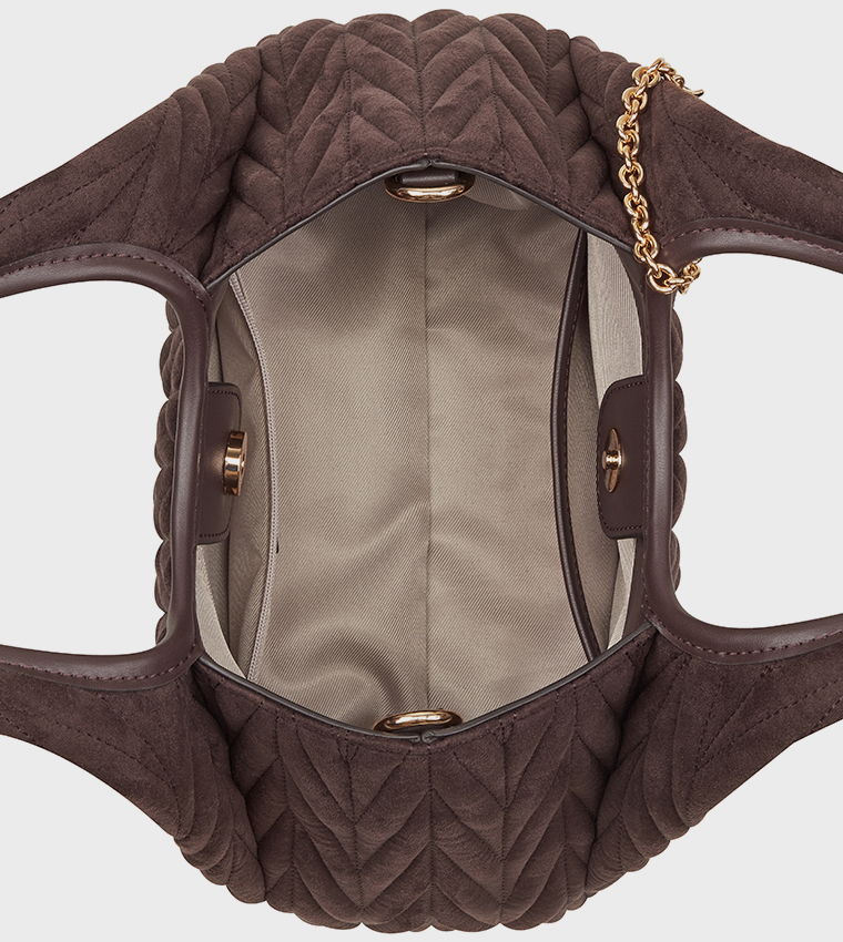 JASLEE Quilted Handheld Bag