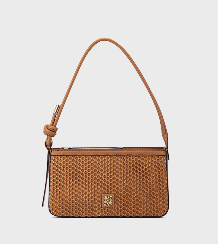 ROMIN Straw Shoulder Bag
