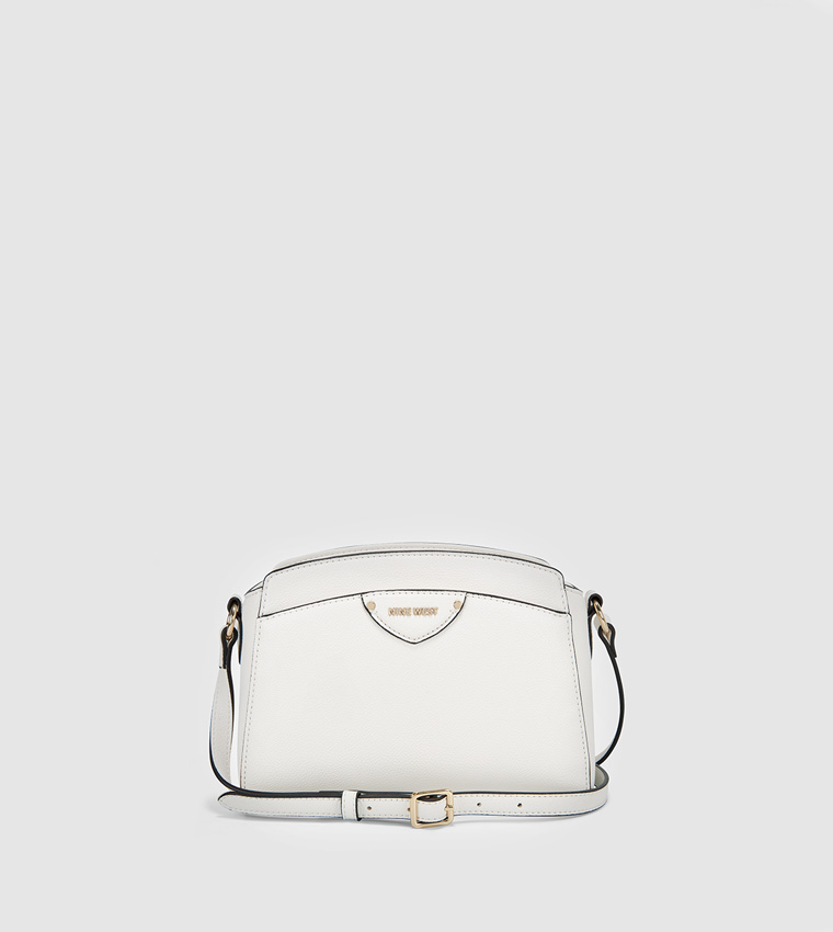 Buy Nine West Payton Crossbody Optic White In White 6thStreet