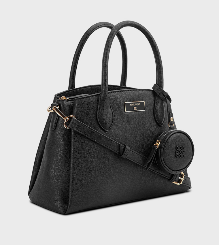 MARY Textured Satchel Bag