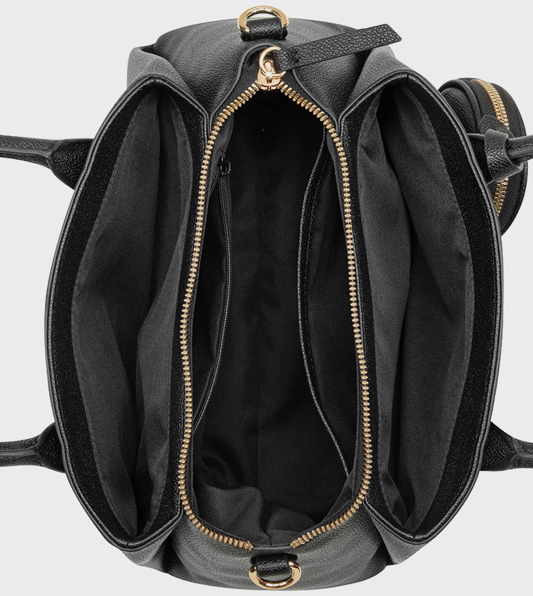 MARY Textured Satchel Bag