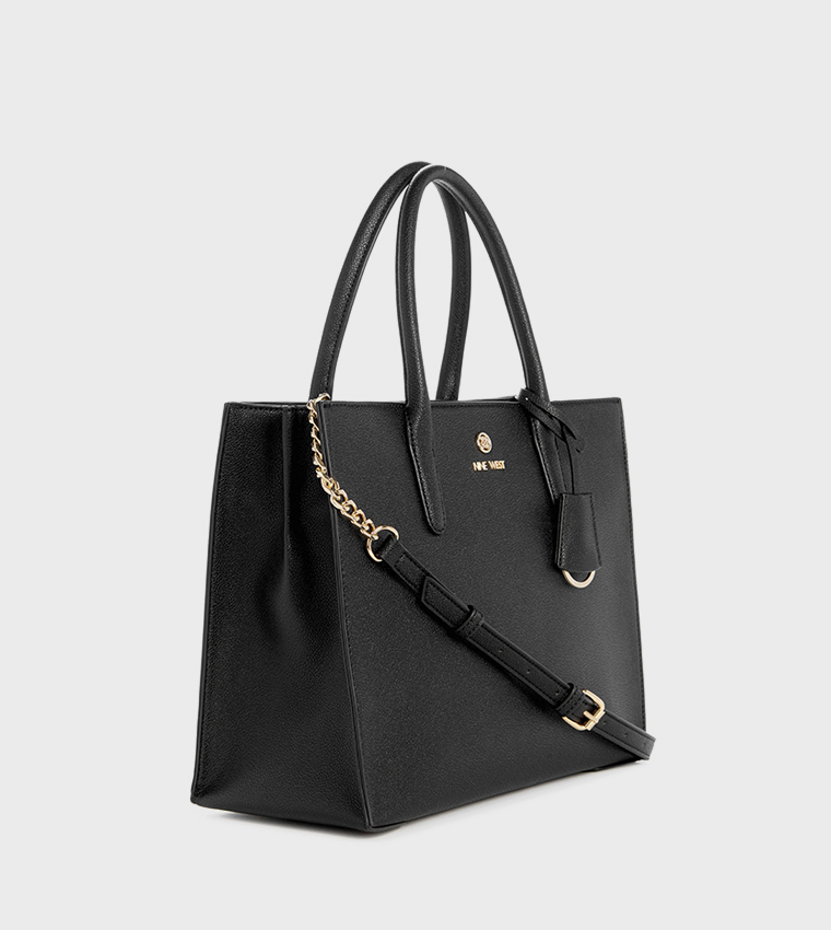 Buy Nine West SIERA Textured Tote Bag In Black 6thStreet UAE