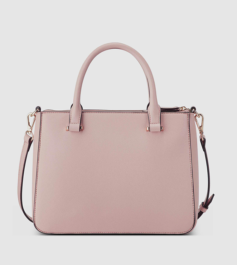 LUCIANNE Jet Set Satchel Bag with Card Holder