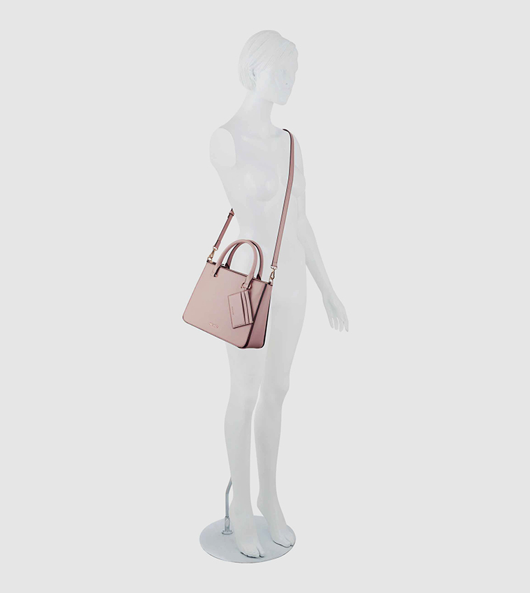 LUCIANNE Jet Set Satchel Bag with Card Holder