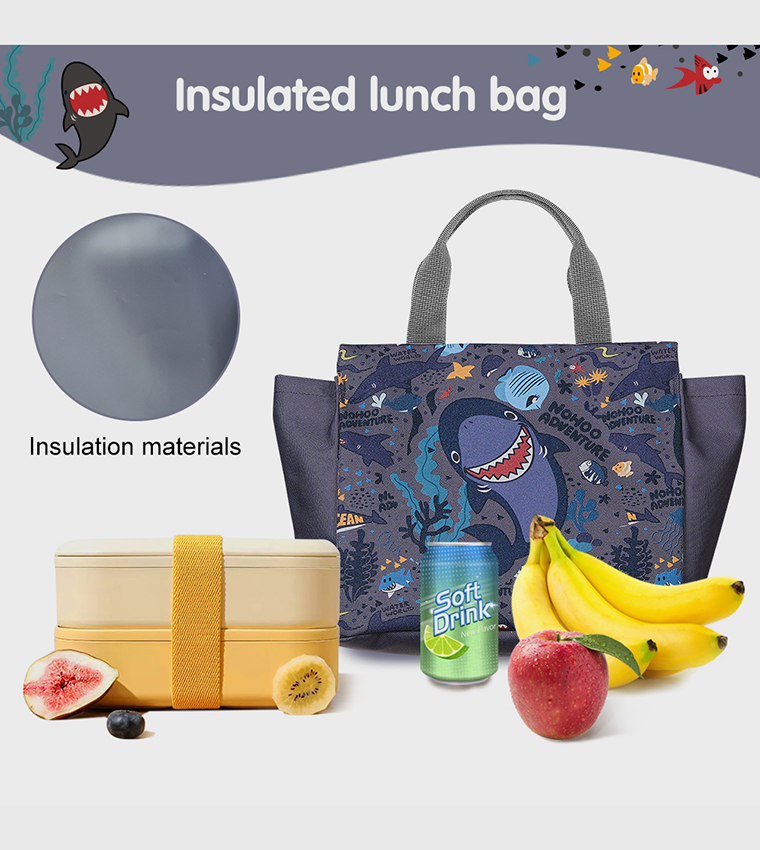Shark Themed Hand Lunch Bag