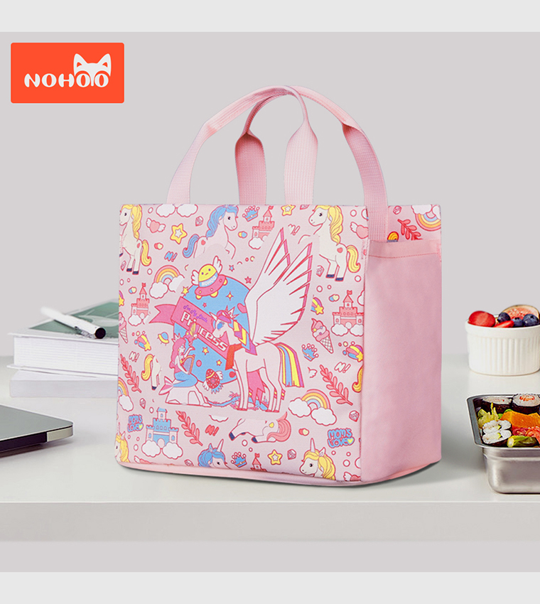 Unicorn Themed Hand Lunch Bag