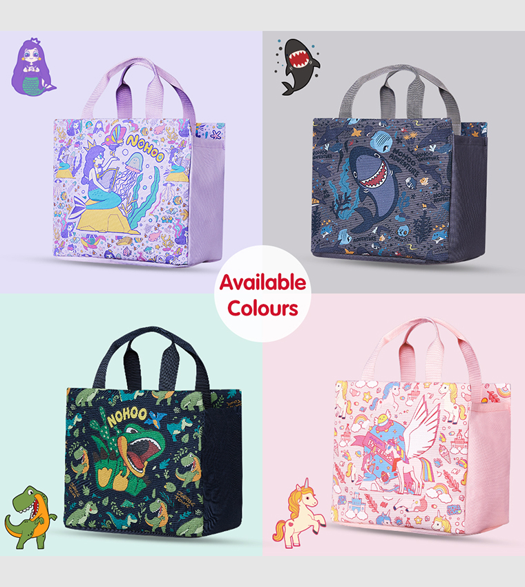 Unicorn Themed Hand Lunch Bag
