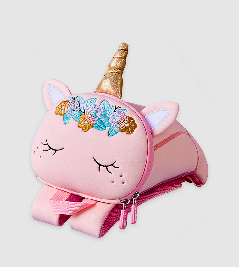 Buy Nohoo Pre School 3D Unicorn Backpack In Pink 6thStreet UAE