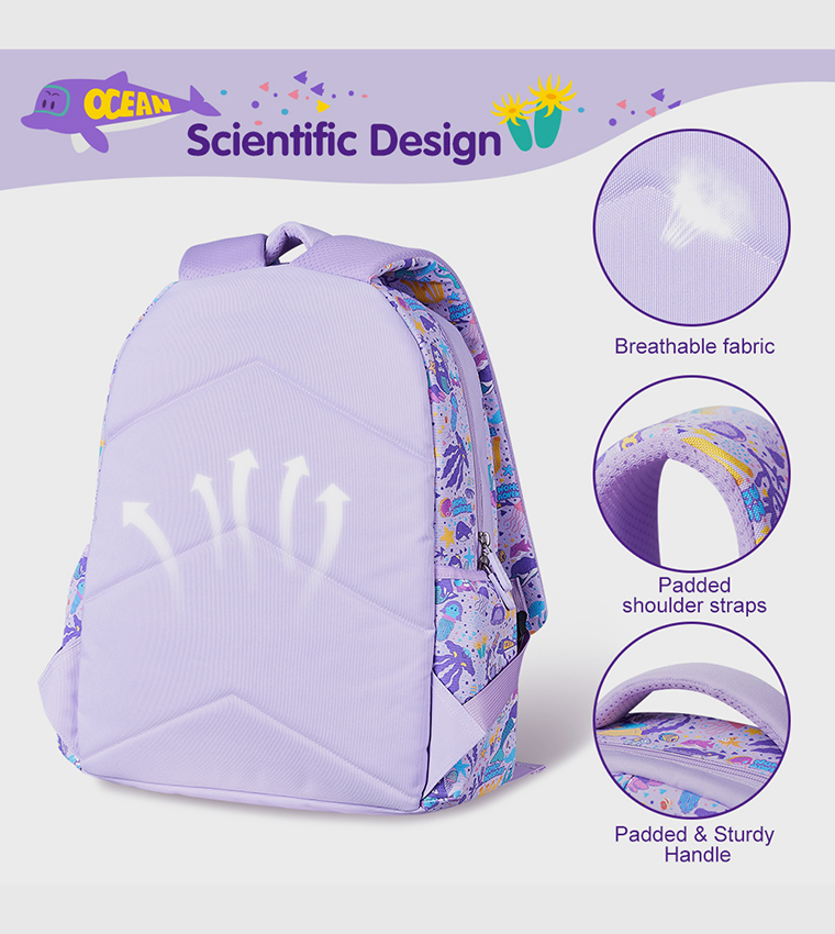 Mermaid Themed 16" School Bag 