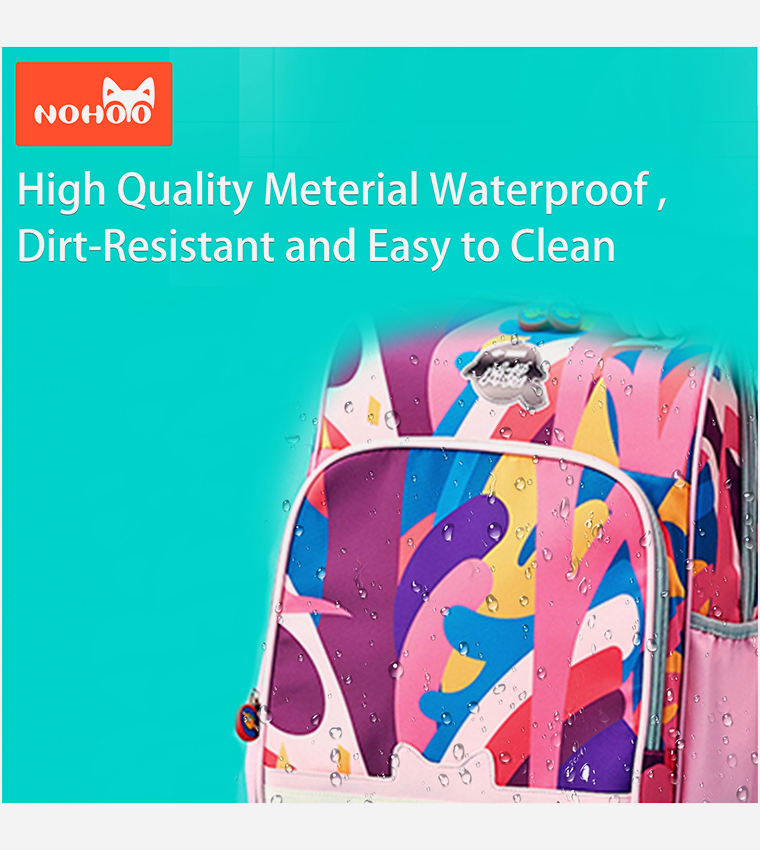 Printed School Backpack