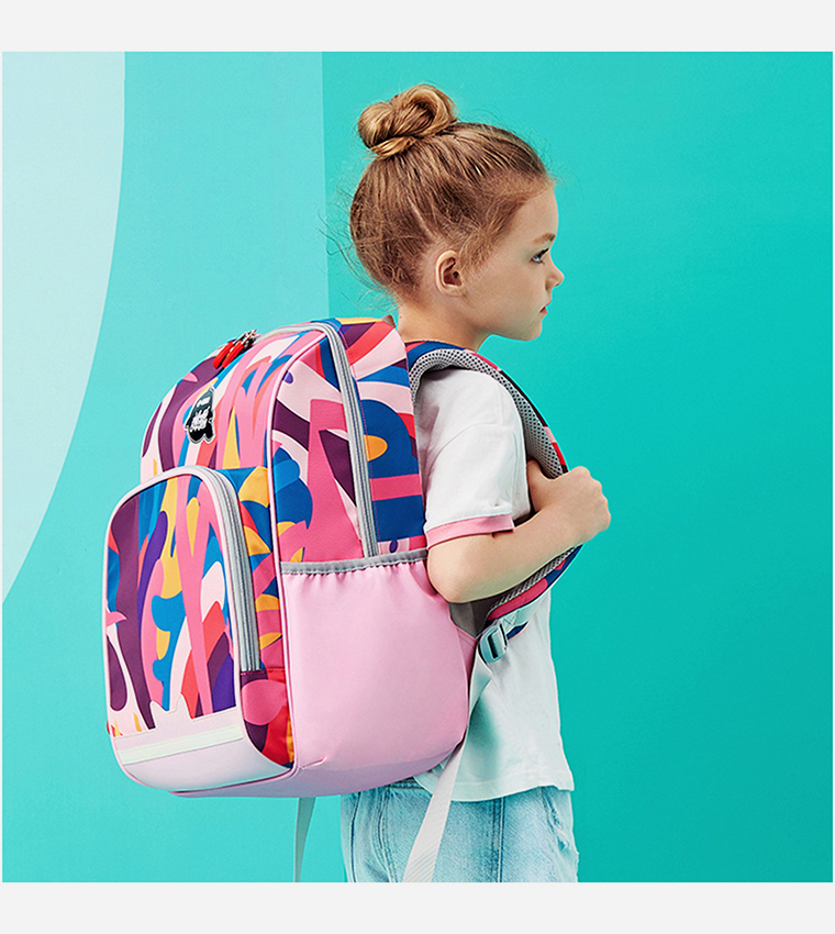 Printed School Backpack