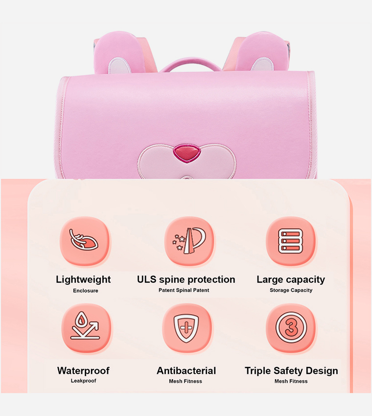 Spine Protection School Backpack