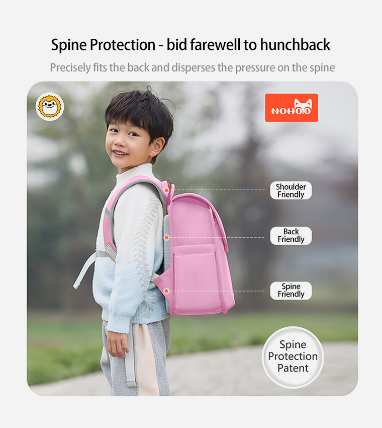 Spine Protection School Backpack