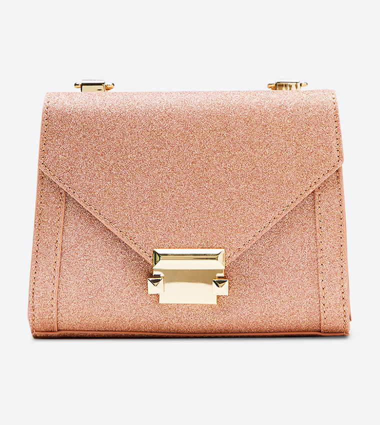 Rose gold chain online bag