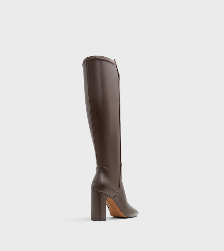 NIAH Knee High Heeled Boots