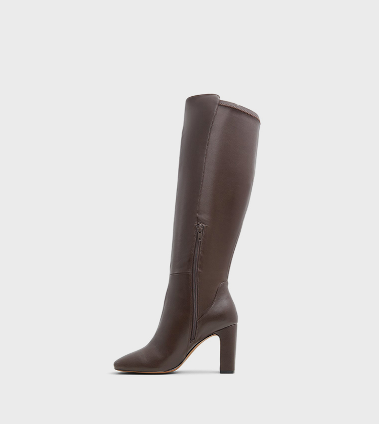 NIAH Knee High Heeled Boots