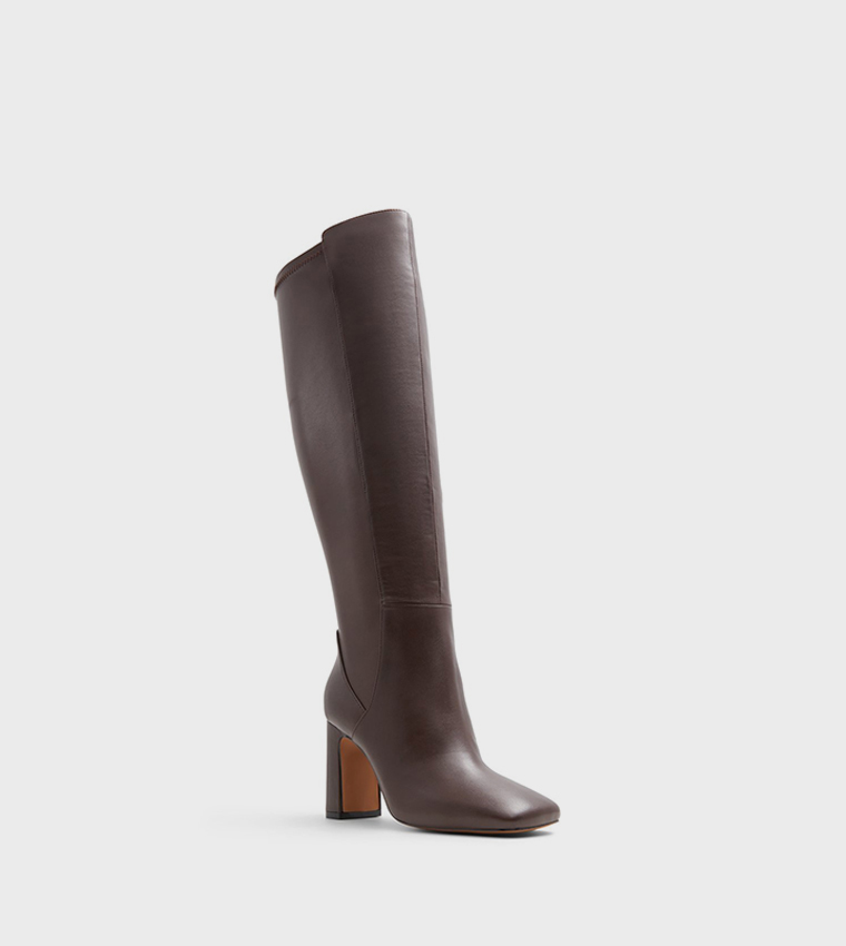 NIAH Knee High Heeled Boots