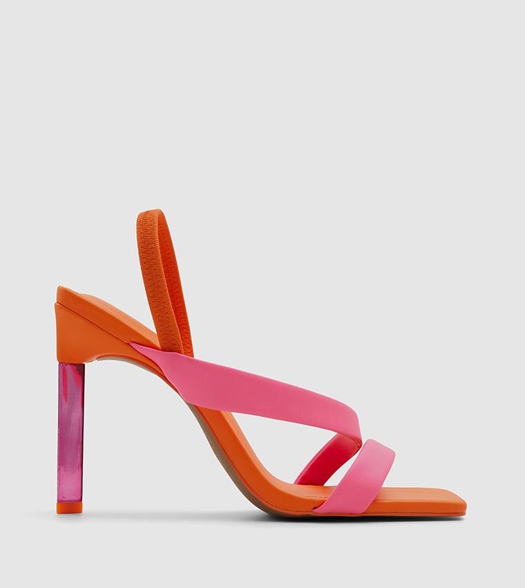 Buy Call It Spring NIGHTOUT Color Block Open Toe Heel Sandals In