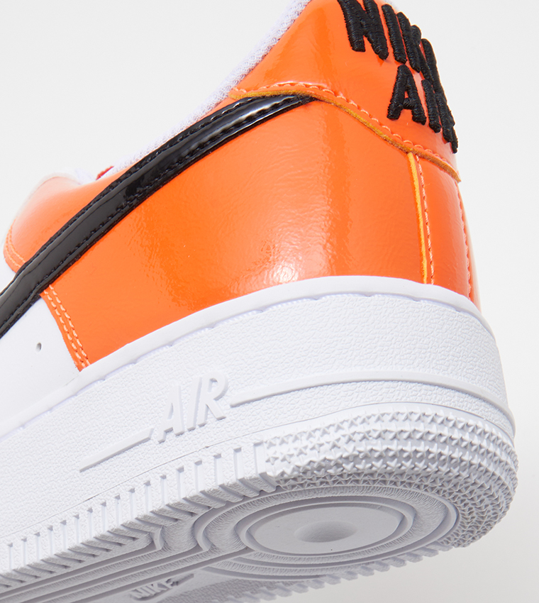 Nike air fashion force 1 orange fluo