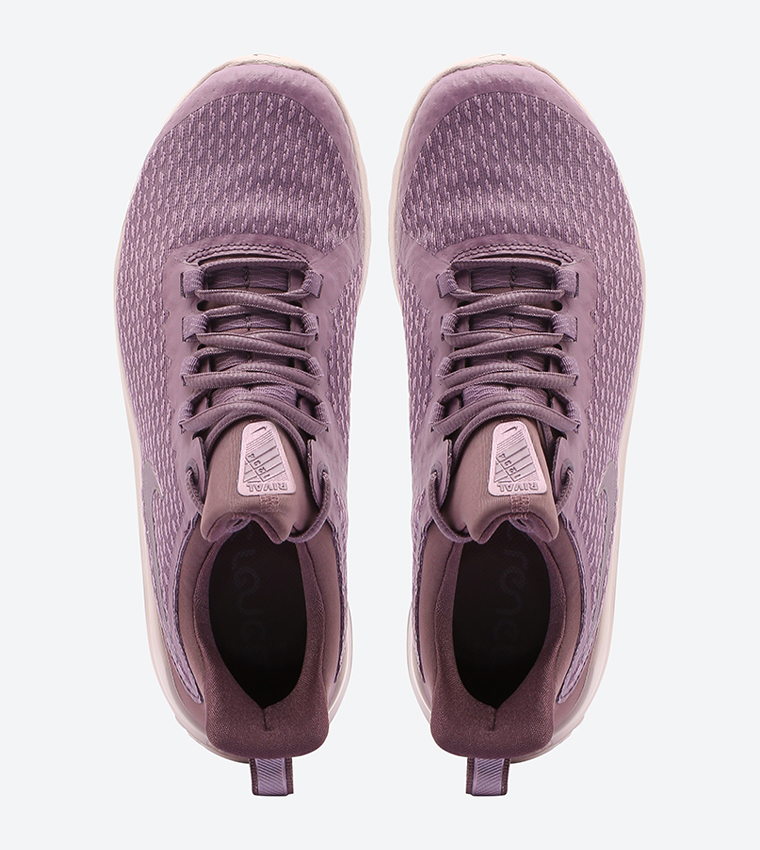 Nike running renew rival trainers in violet hotsell