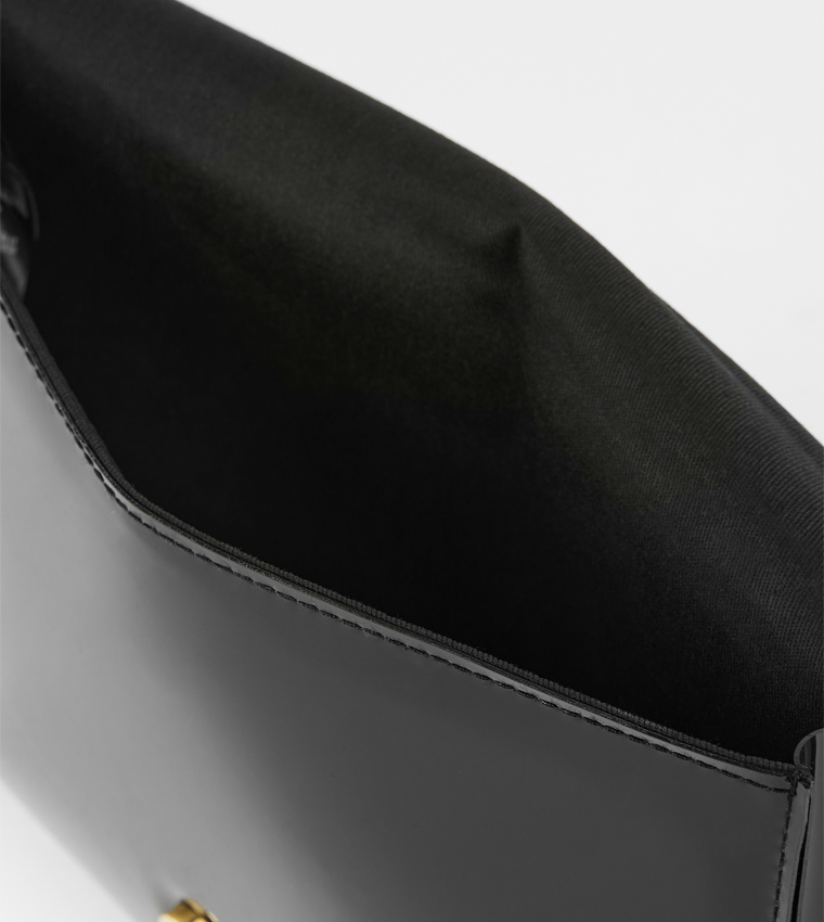 Bow Detail Envelope Clutch