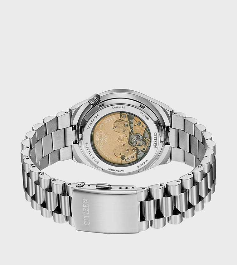 Yellow Dial Mechanical Watch