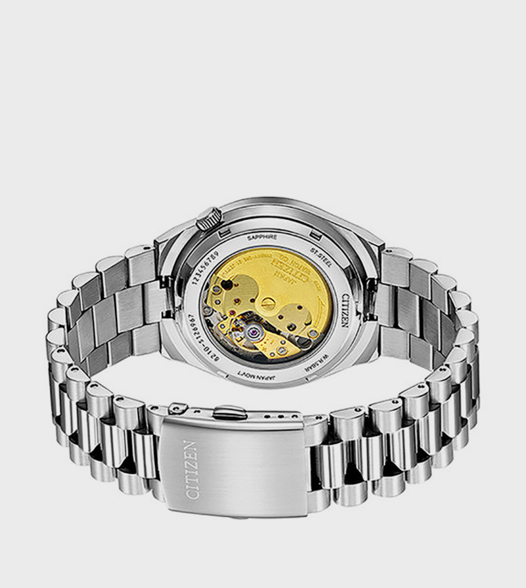 ساعة أنالوج مجموعة تسويوسا بخلفية زرقاء