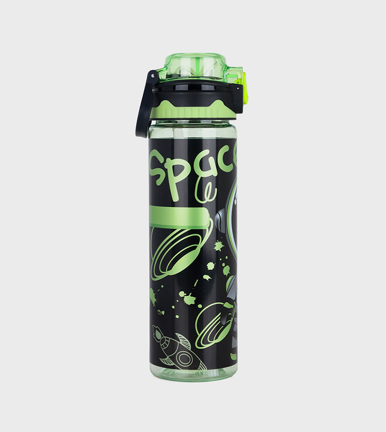 Printed Water Bottle with Straw - 700ml