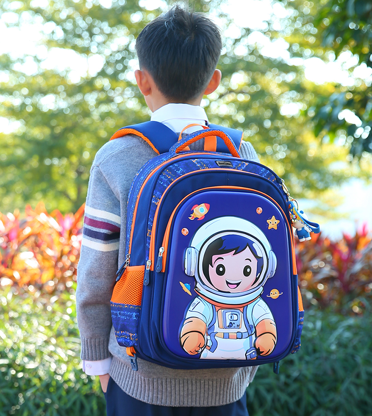 16.5" 3D School Bag - Astronaut