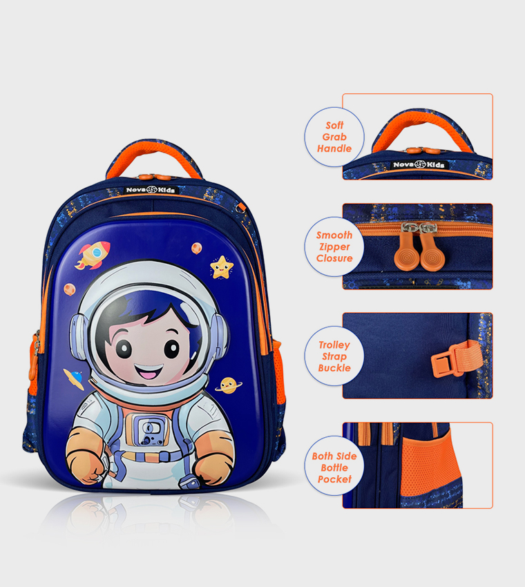 16.5" 3D School Bag - Astronaut