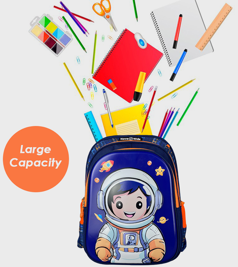 16.5" 3D School Bag - Astronaut