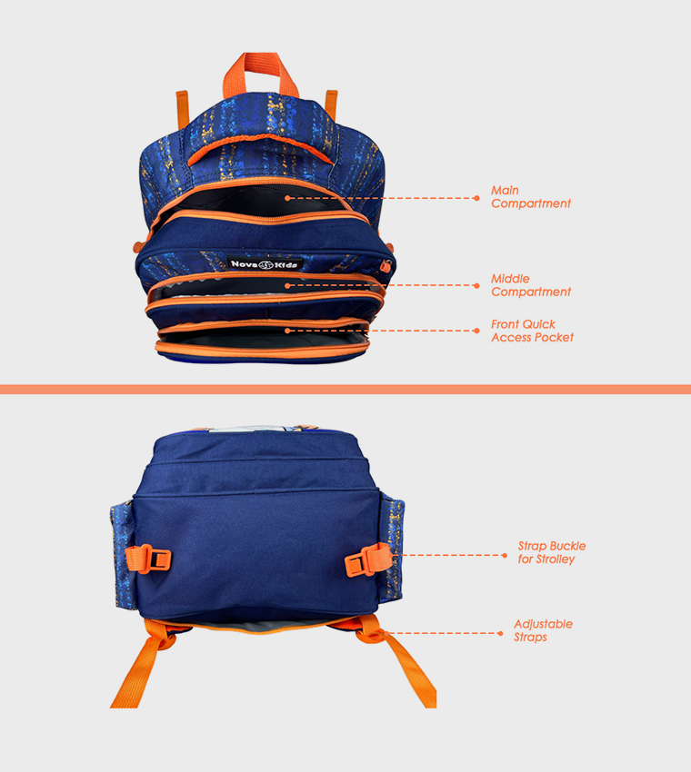 16.5" 3D School Bag - Astronaut