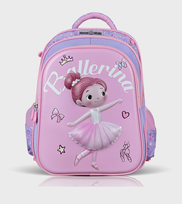 16.5" 3D School Bag - Ballerina