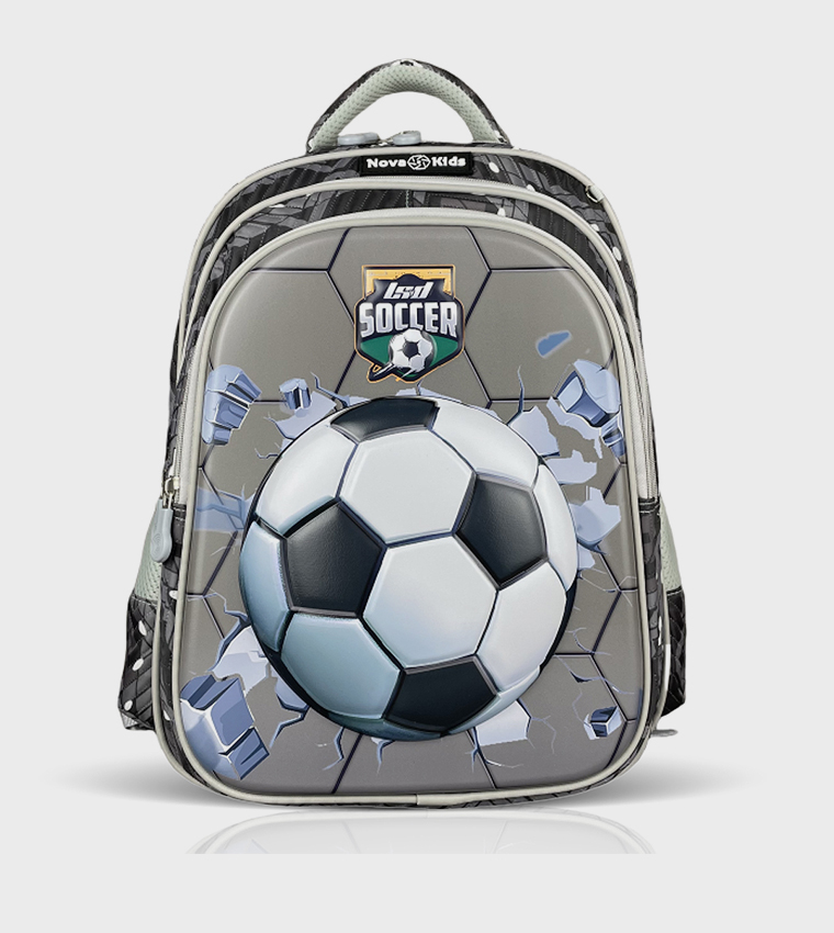 3D School Bag - Soccer
