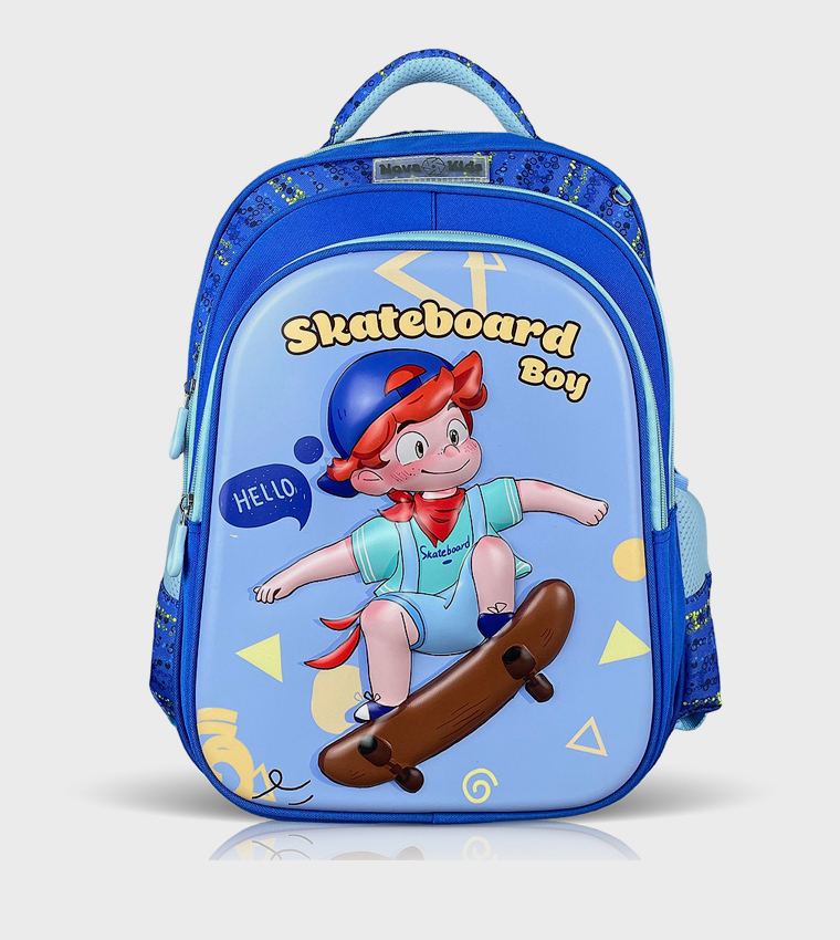 16.5" 3D School Bag - Skater