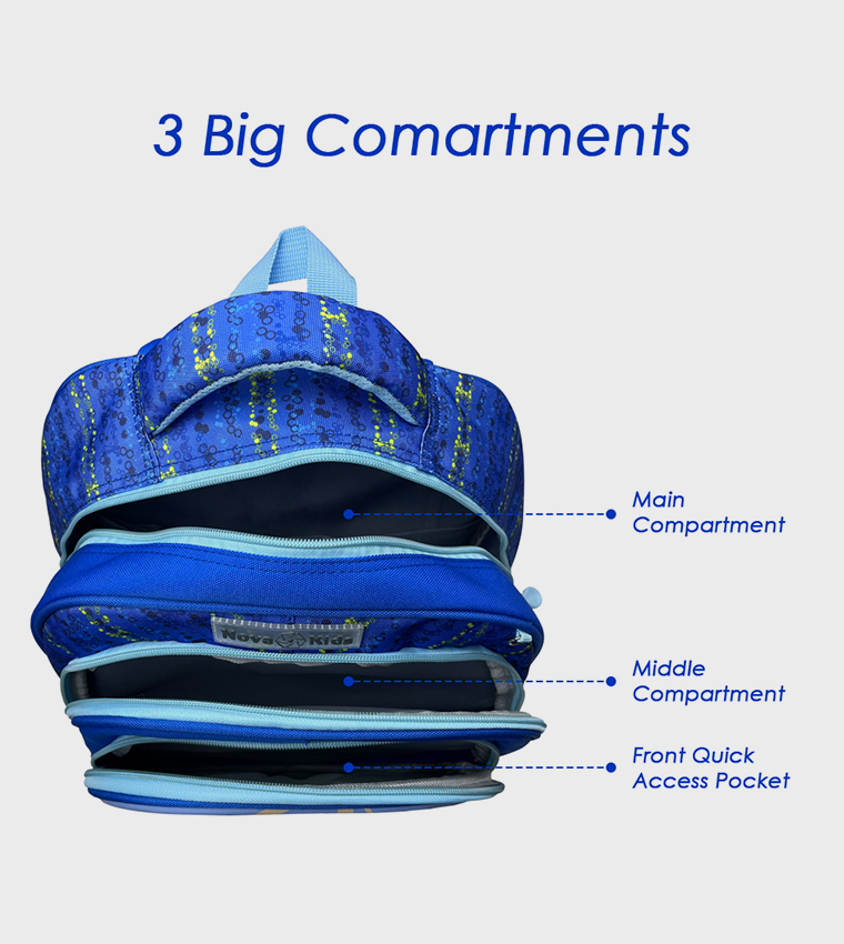16.5" 3D School Bag - Skater